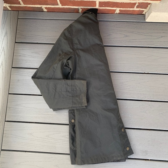 Barbour Fiddich Waxed Cotton Coat - Picture 14 of 15